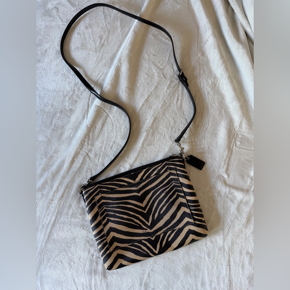 Coach Zebra Crossbody Bag